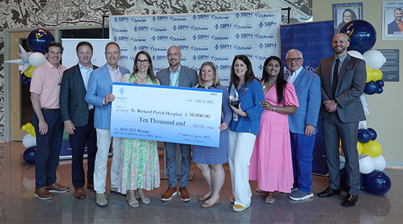 St. Bernard Parish Hospital Honored with LAMMICO's 10th Annual Patient Safety Award and Grant